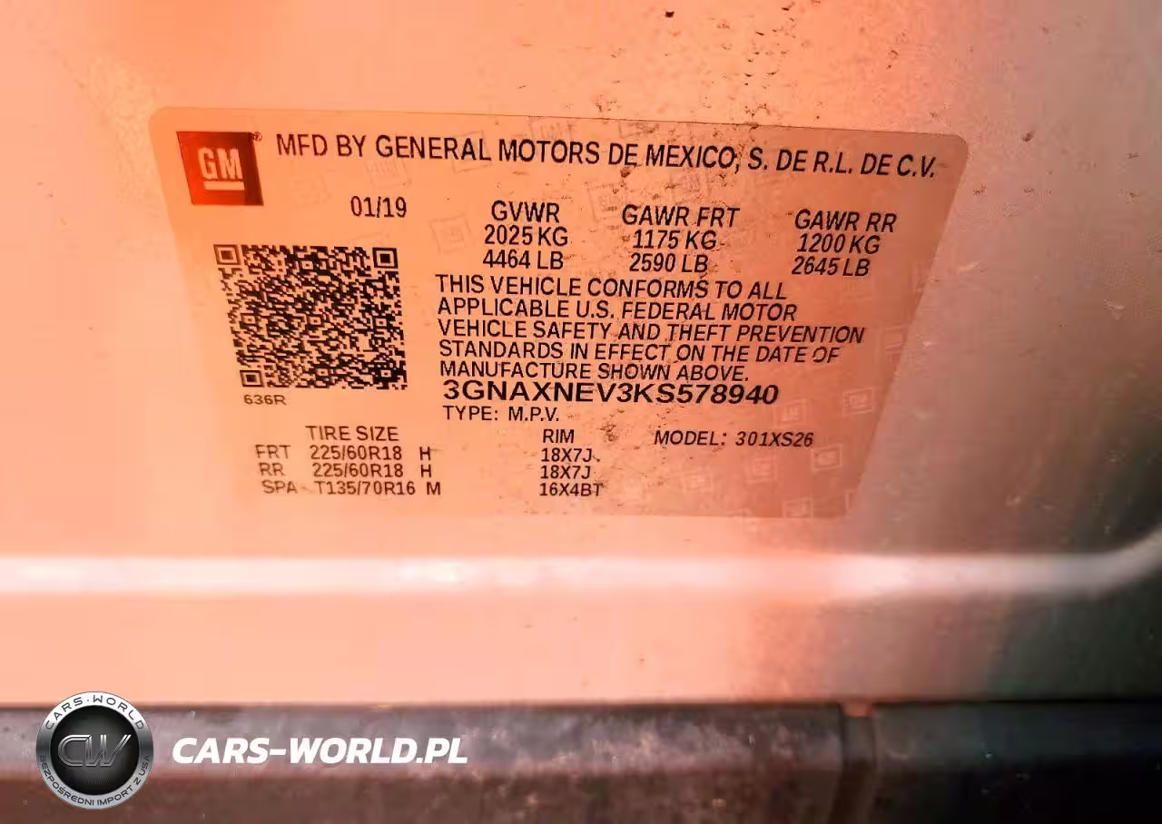 2019 Chevrolet Equinox Premier VIN:3GNAXNEV3KS578940 - 13