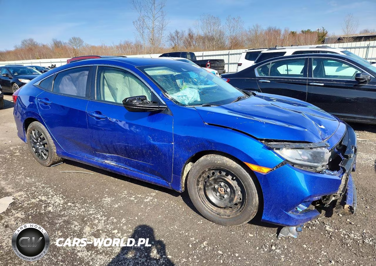 2021 Honda Civic Lx VIN:2HGFC2F66MH524720 - 4