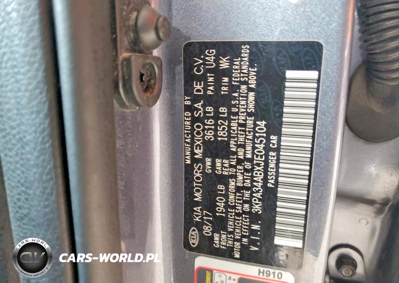 2018 Kia Rio Ex VIN:3KPA34ABXJE045104 - 12