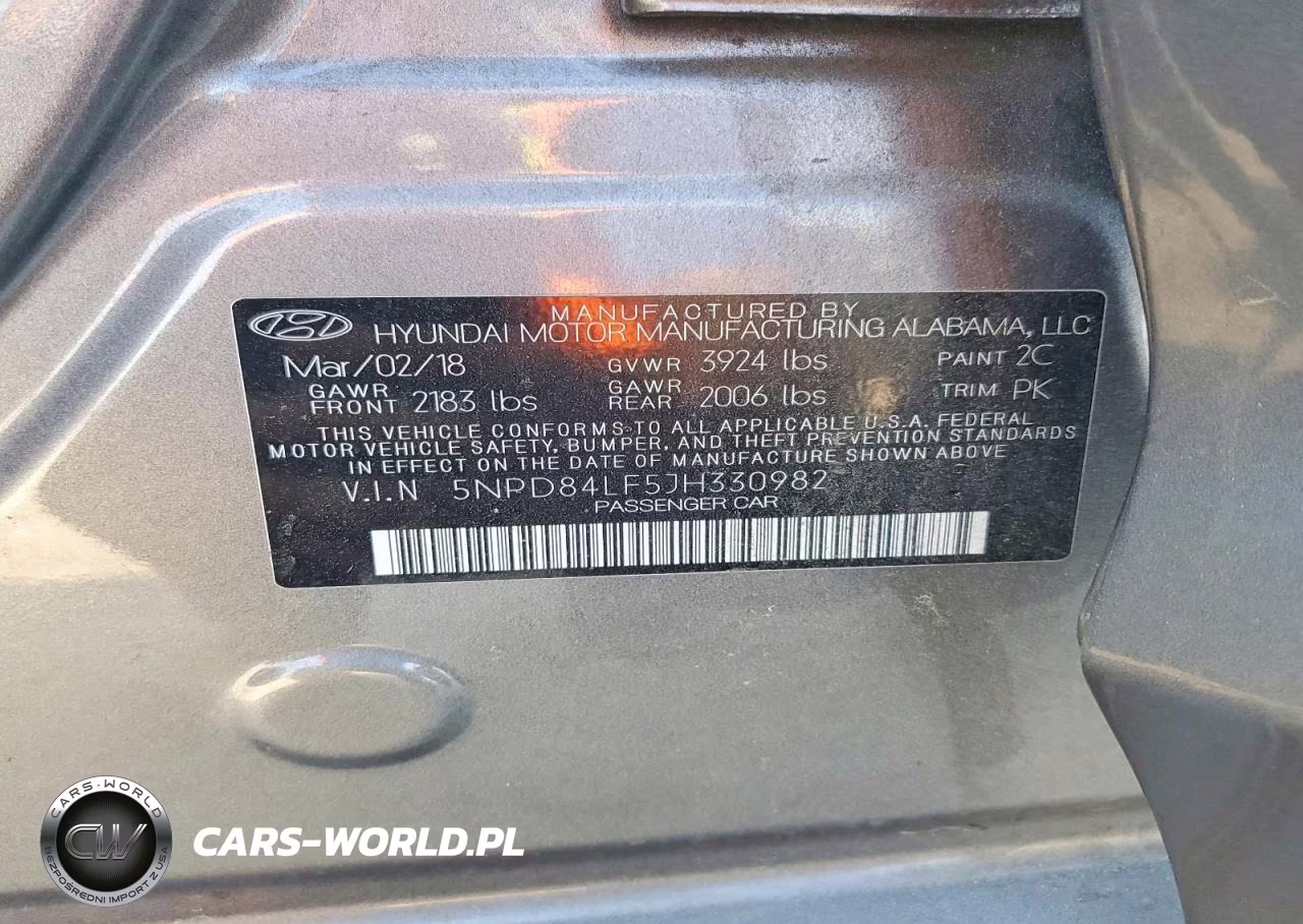 2018 Hyundai Elantra Sel VIN:5NPD84LF5JH330982 - 12