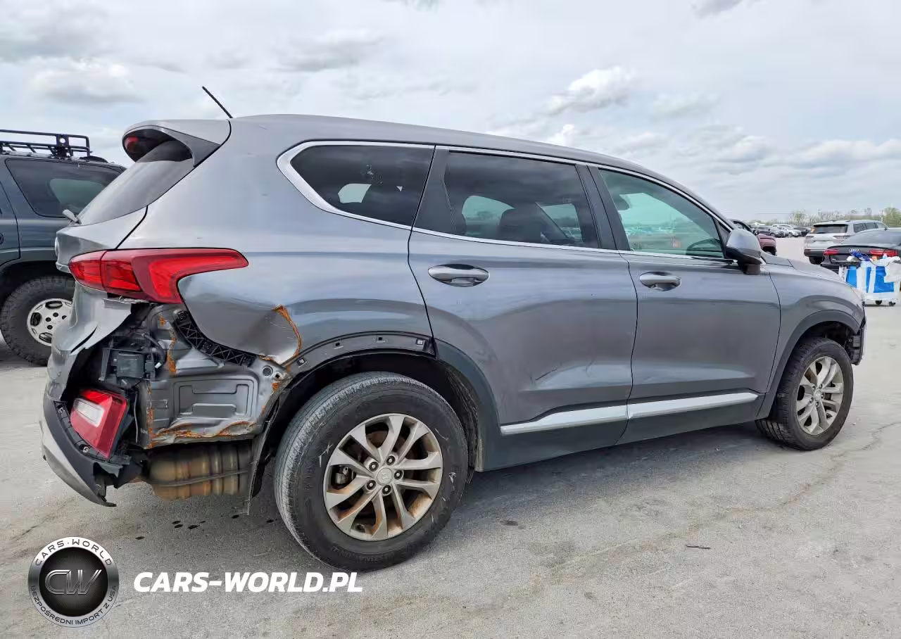 2019 Hyundai Santa Fe Se 2.4L VIN:5NMS23AD1KH083723 - 3