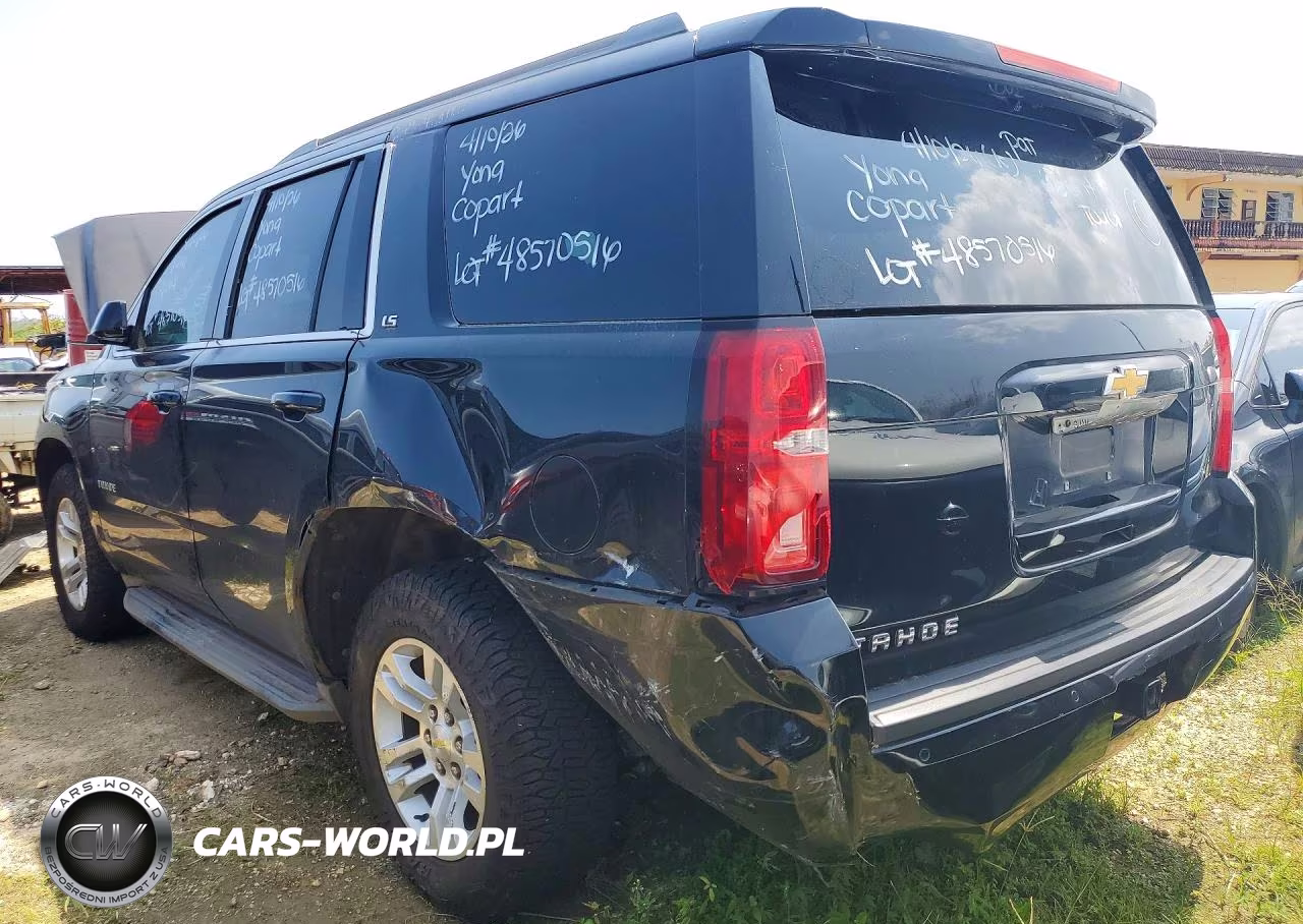 2015 Chevrolet Tahoe C1500 Ls VIN:1GNSCAKC6FR184899 - 2