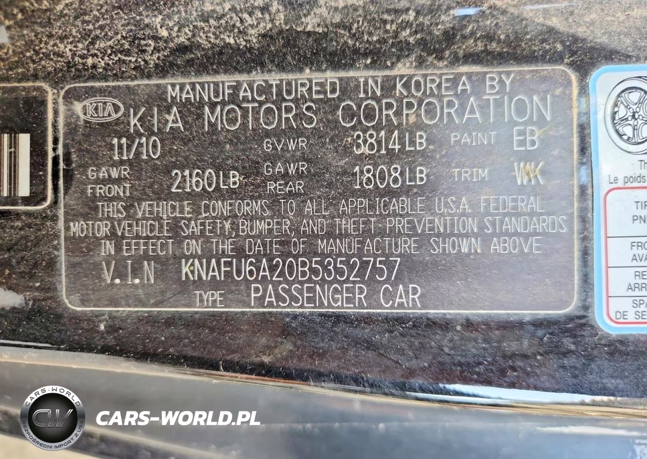 2011 Kia Forte Koup Ex VIN:KNAFU6A20B5352757 - 12