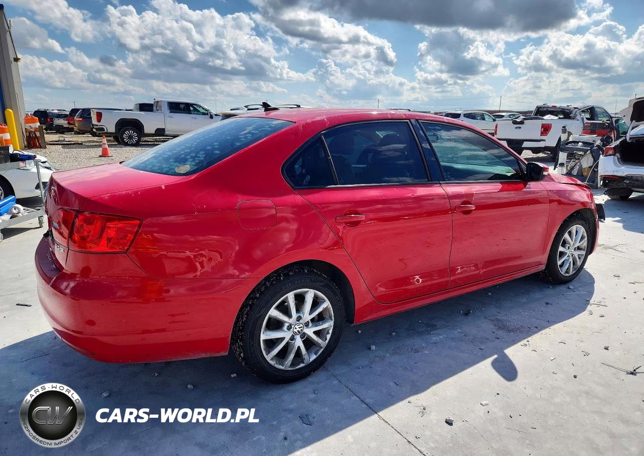 2012 Volkswagen Jetta Se VIN:3VWDP7AJ1CM386276 - 3