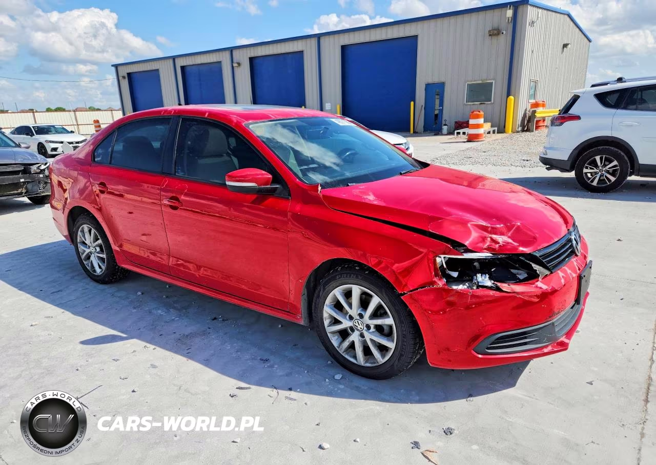2012 Volkswagen Jetta Se VIN:3VWDP7AJ1CM386276 - 4