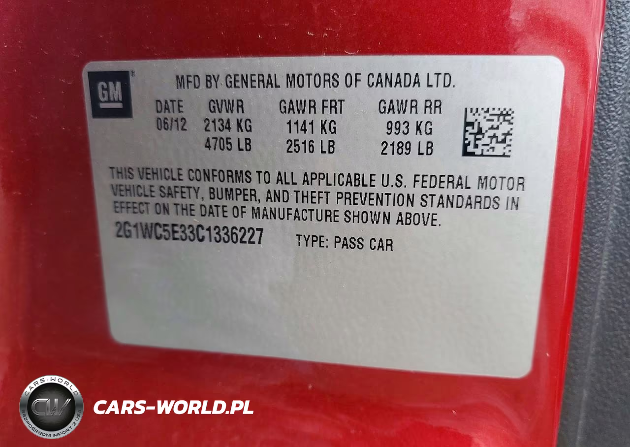 2012 Chevrolet Impala Ltz VIN:2G1WC5E33C1336227 - 12