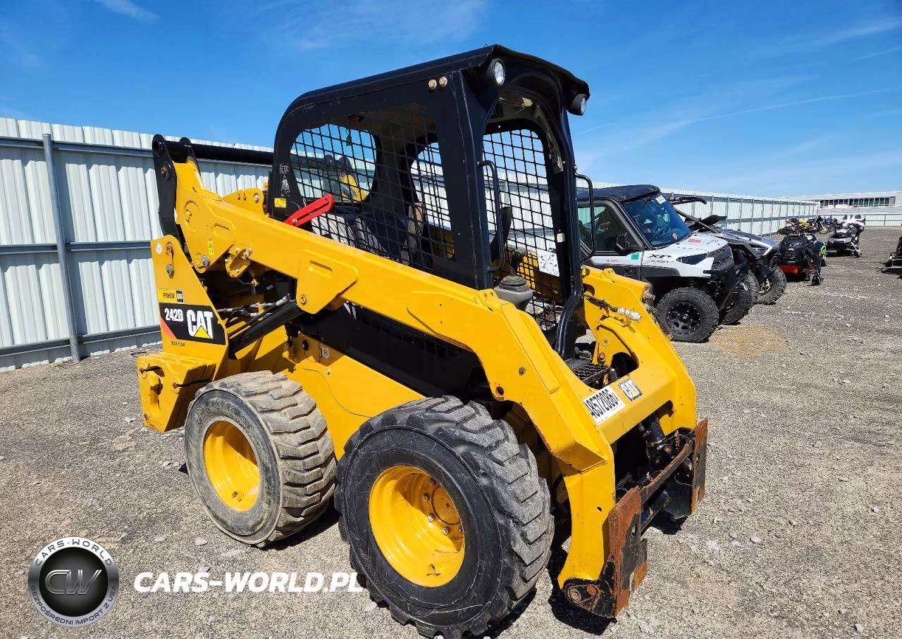 2019 Caterillar 242D Hf. Rwd