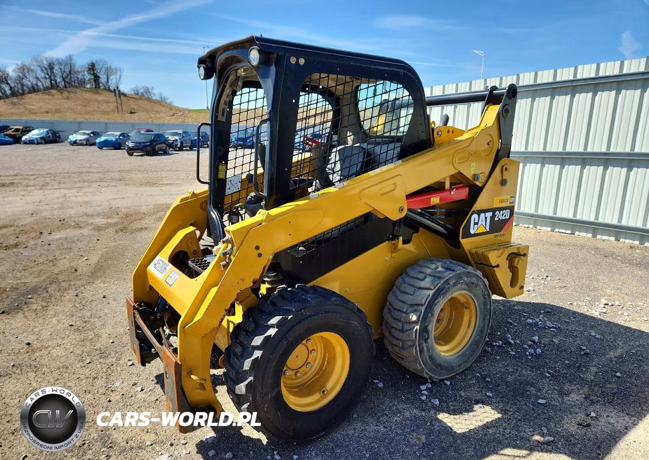 2019 Caterillar 242D Hf. Rwd VIN:CAT0242DEDZT05057 - 2