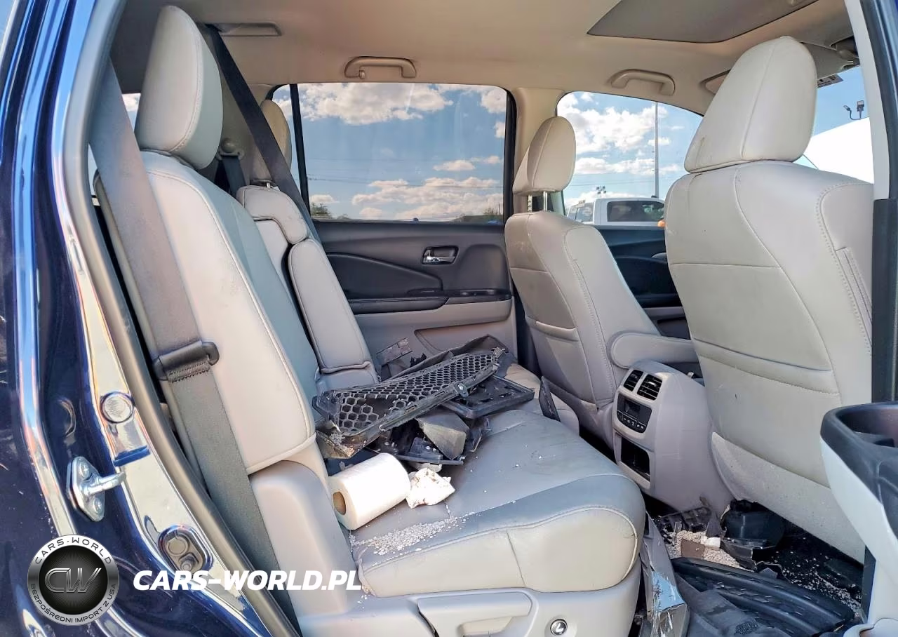 2017 Honda Pilot Exl VIN:5FNYF5H51HB032399 - 11