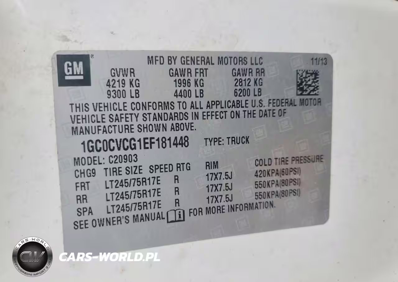 2014 Chevrolet Silverado C2500 Heavy Duty VIN:1GC0CVCG1EF181448 - 12