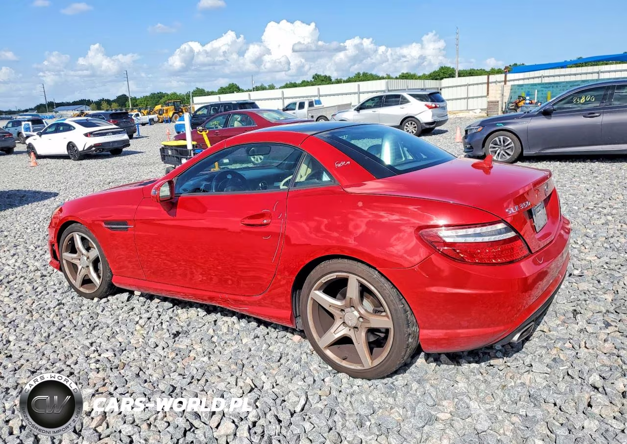 2012 Mercedes-Benz Slk 350 VIN:WDDPK5HA4CF005163 - 2