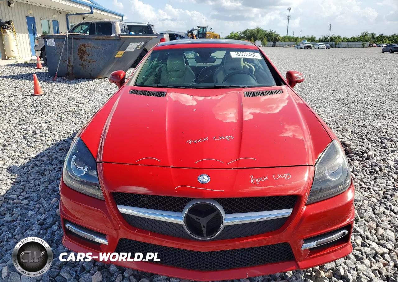 2012 Mercedes-Benz Slk 350 VIN:WDDPK5HA4CF005163 - 5
