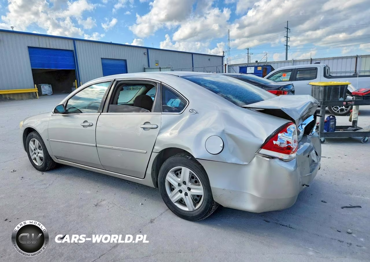 2008 Chevrolet Impala Ls VIN:2G1WB58K489245305 - 2