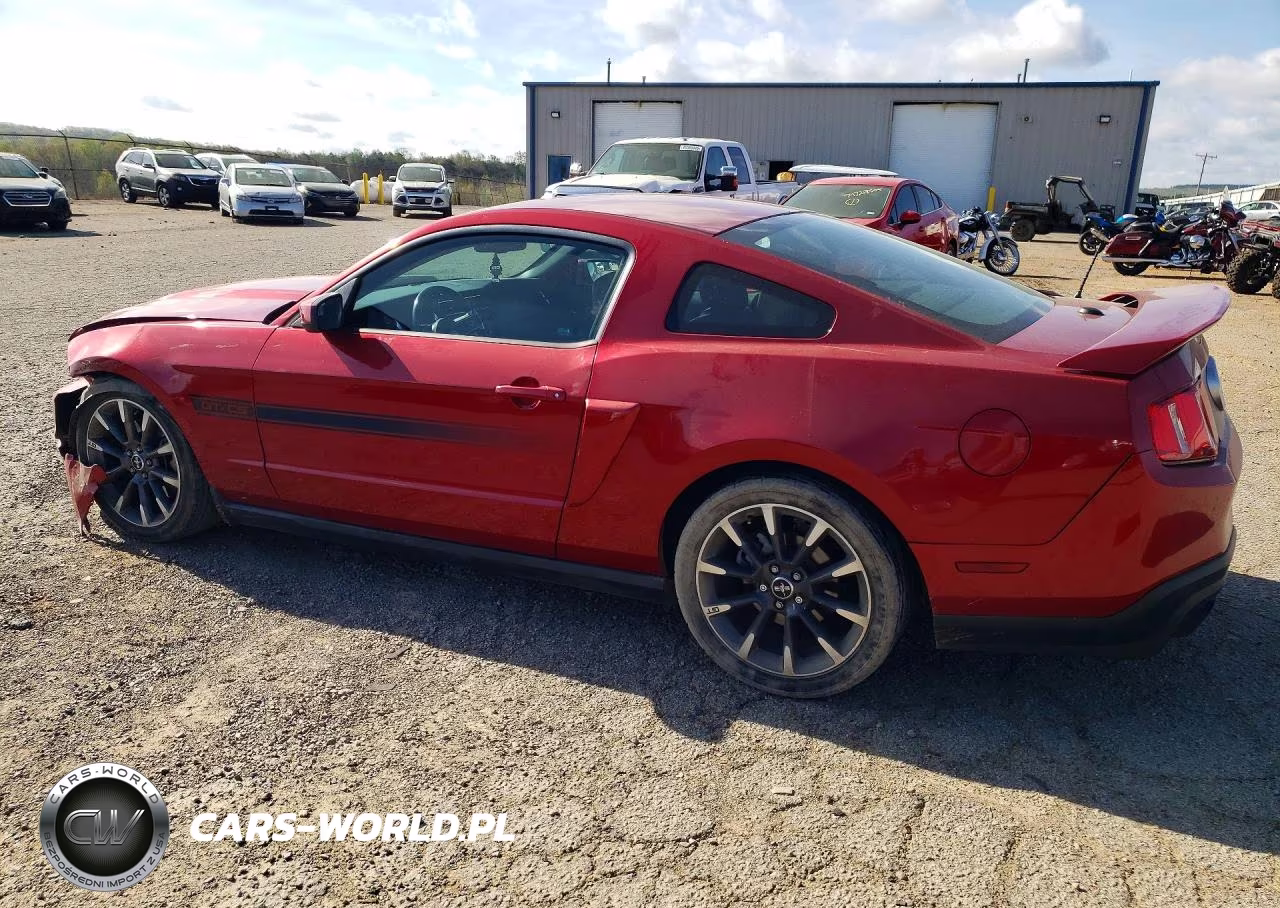 2011 Ford Mustang Gt VIN:1ZVBP8CF3B5167135 - 2