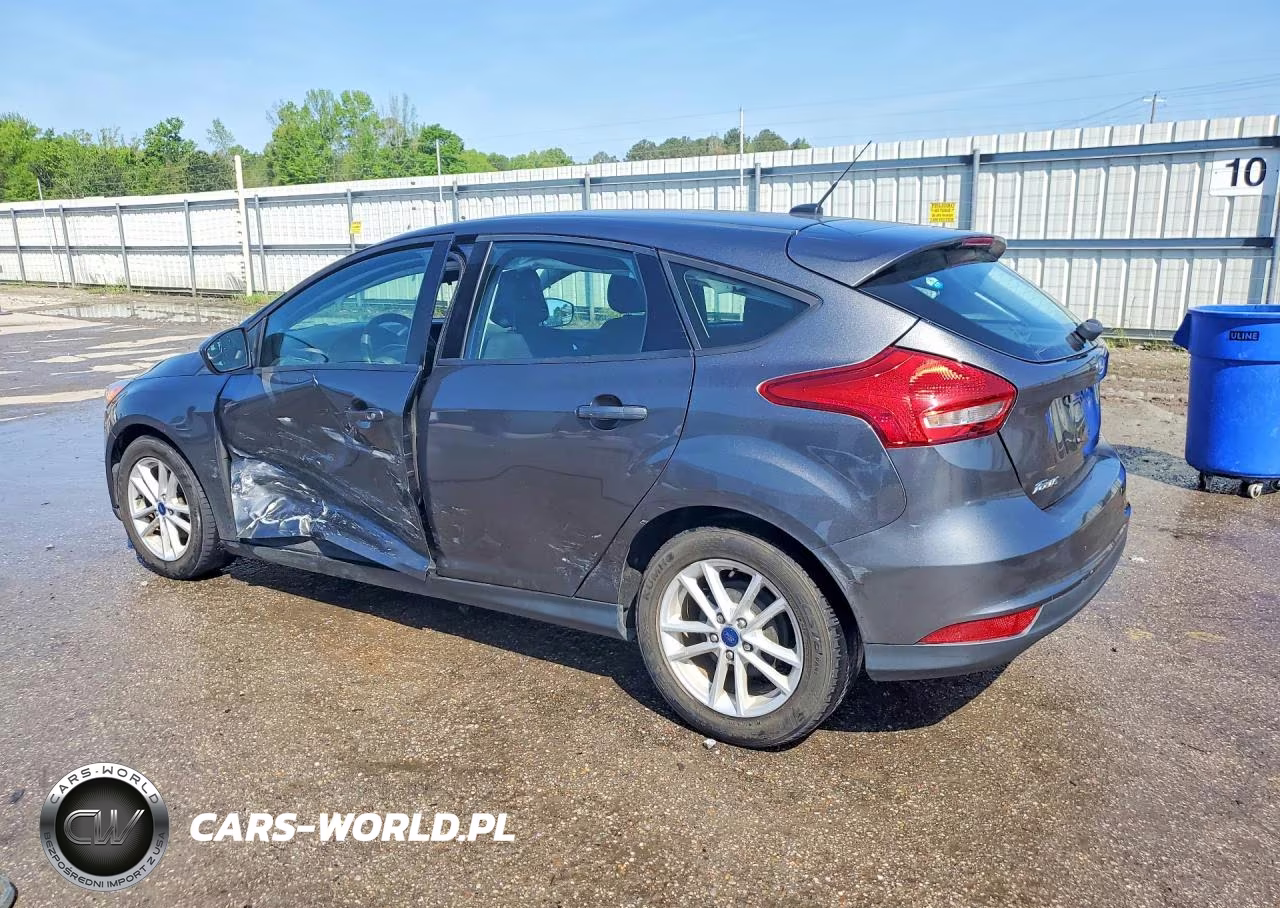 2018 Ford Focus Se VIN:1FADP3K21JL267036 - 2