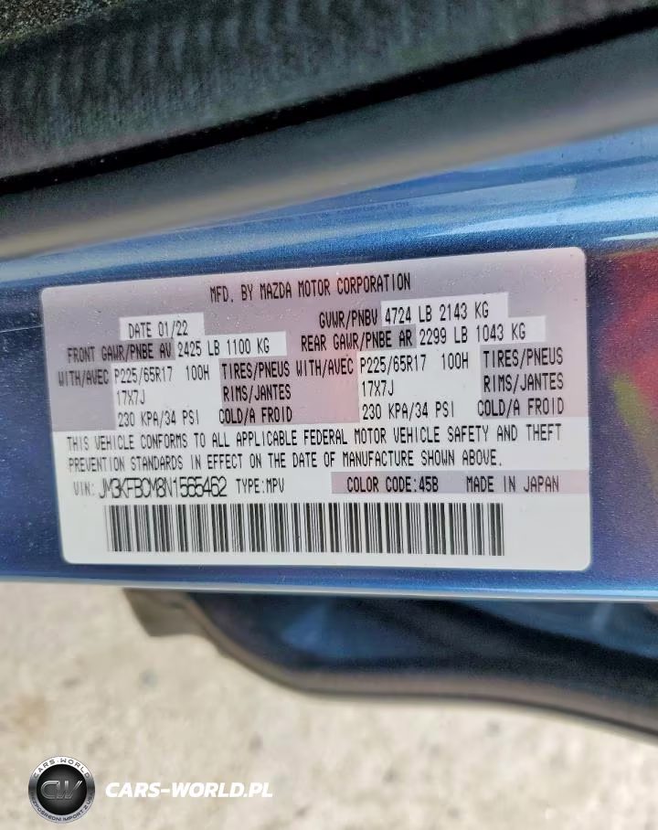 2022 Mazda Cx-5 Preferred VIN:JM3KFBCM8N1565462 - 14