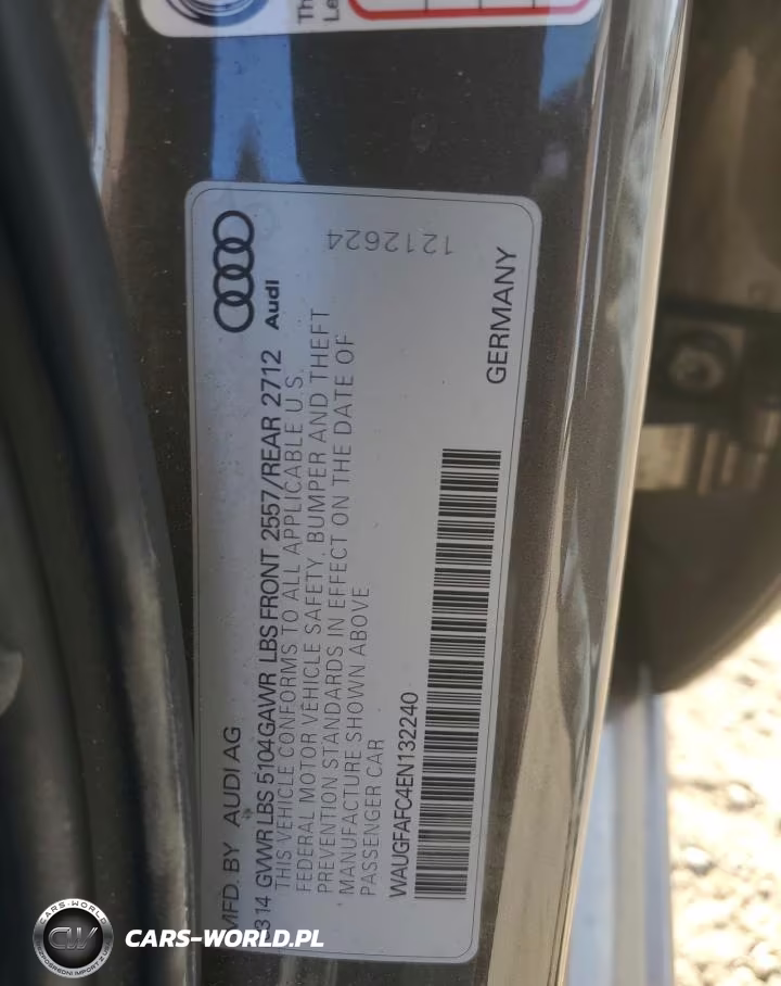 2014 Audi A6 Premium Plus VIN:WAUGFAFC4EN132240 - 12