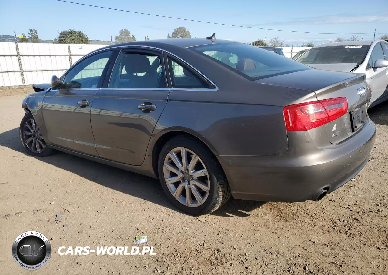 2014 Audi A6 Premium Plus VIN:WAUGFAFC4EN132240 - 2