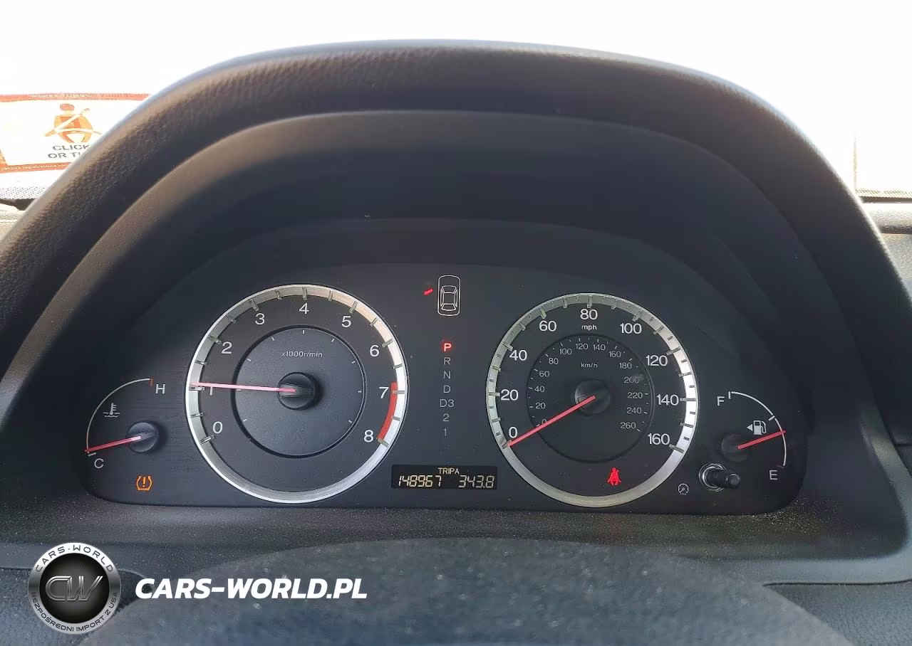 2008 Honda Accord Lx VIN:1HGCP26368A116705 - 9