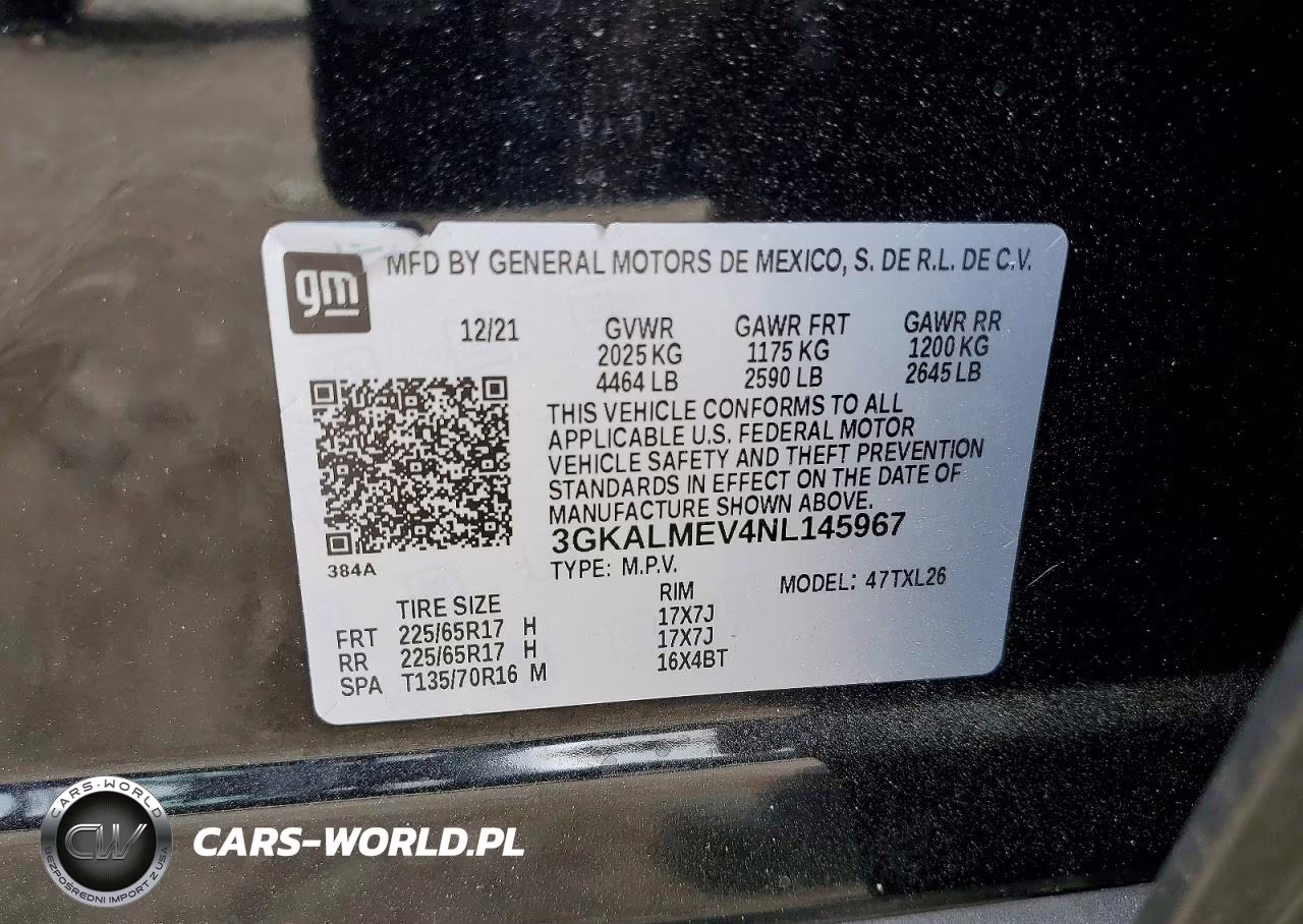 2022 GMC Terrain Sle VIN:3GKALMEV4NL145967 - 14