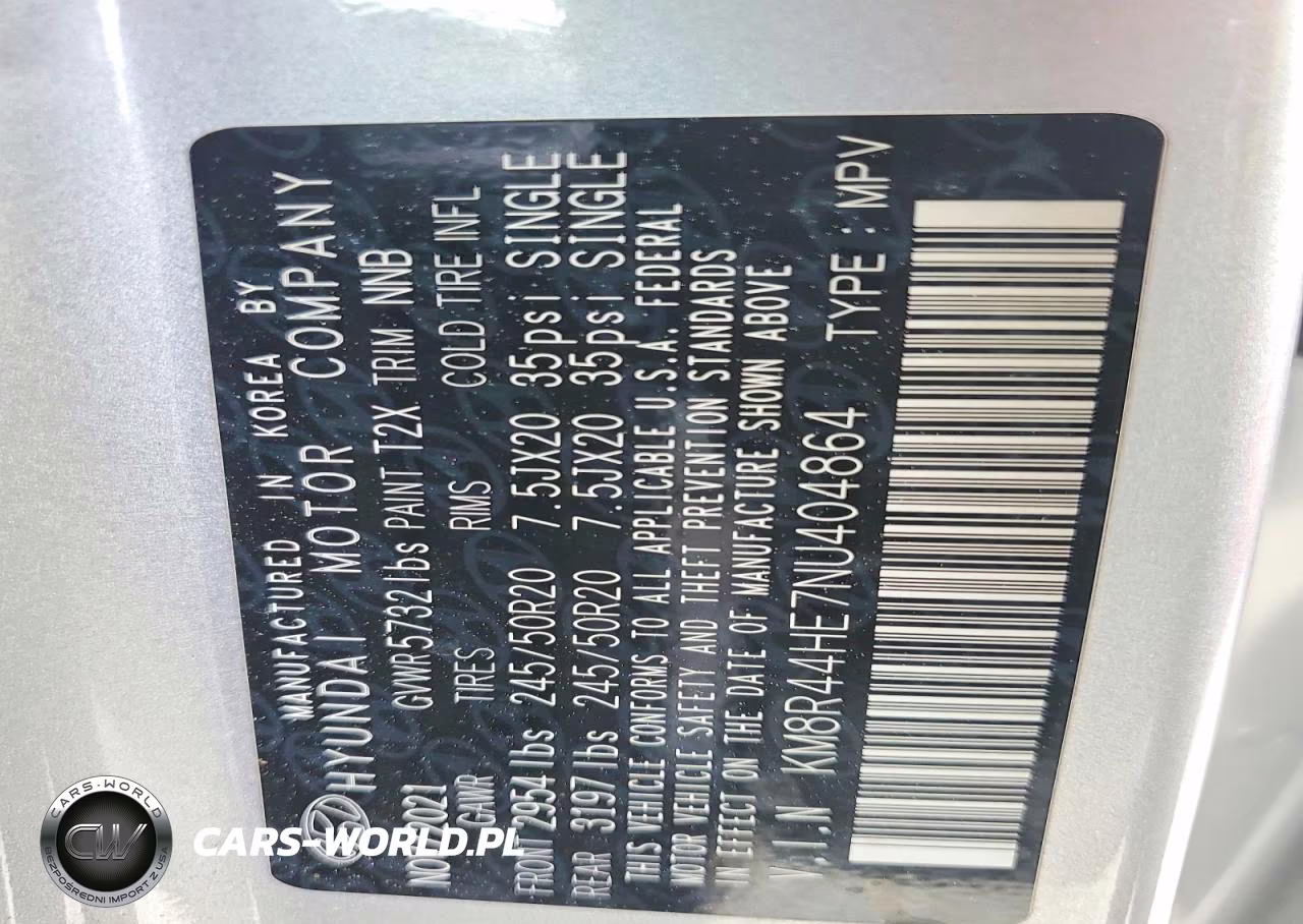 2022 Hyundai Palisade Sel VIN:KM8R44HE7NU404864 - 13