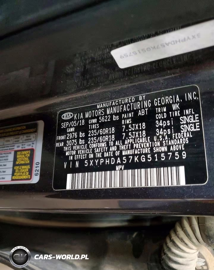 2019 Kia Sorento Ex V6 VIN:5XYPHDA57KG515759 - 13