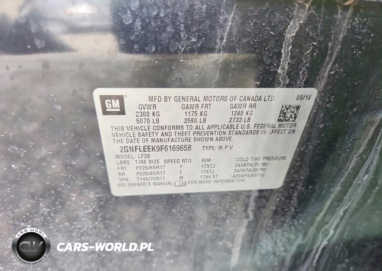 2015 Chevrolet Equinox Ls VIN:2GNFLEEK9F6169658 - 12