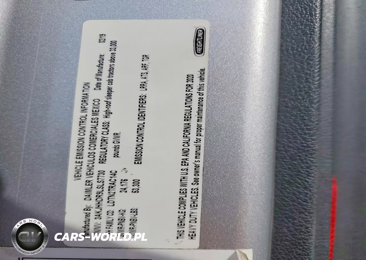 2020 Freightliner Cascadia 126 Semi Truck VIN:3AKJHHDR9LSLS7730 - 10