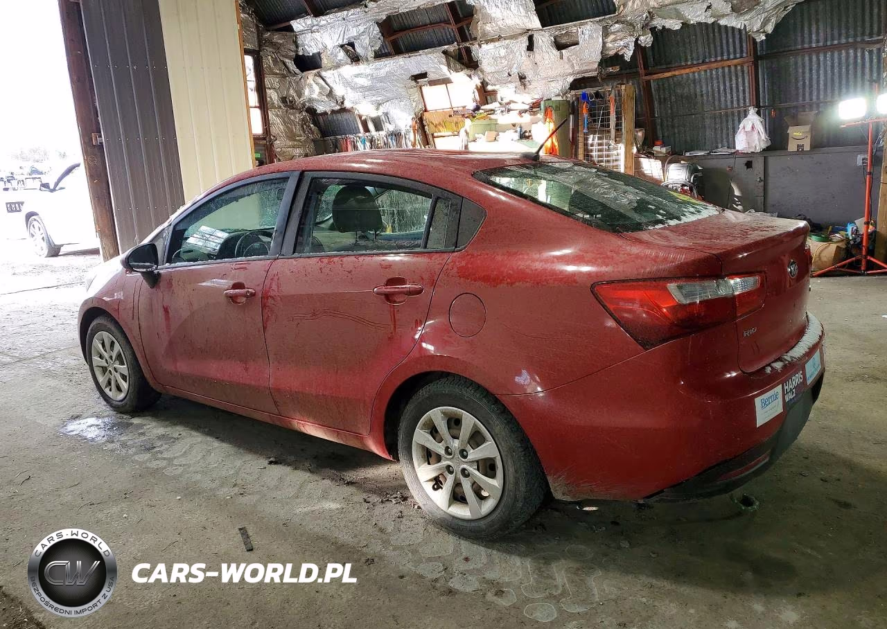 2015 Kia Rio Lx VIN:KNADM4A37F6459888 - 2
