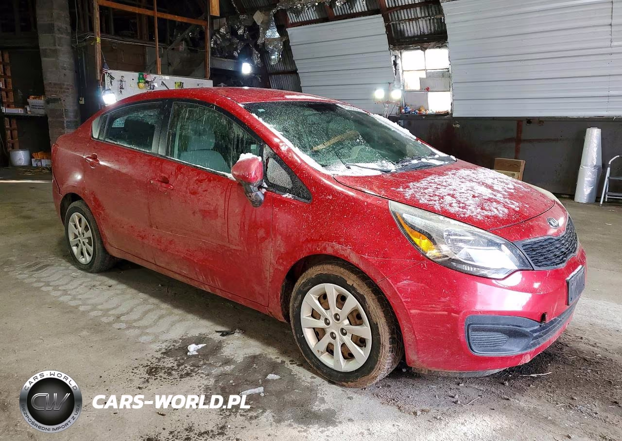2015 Kia Rio Lx VIN:KNADM4A37F6459888 - 4