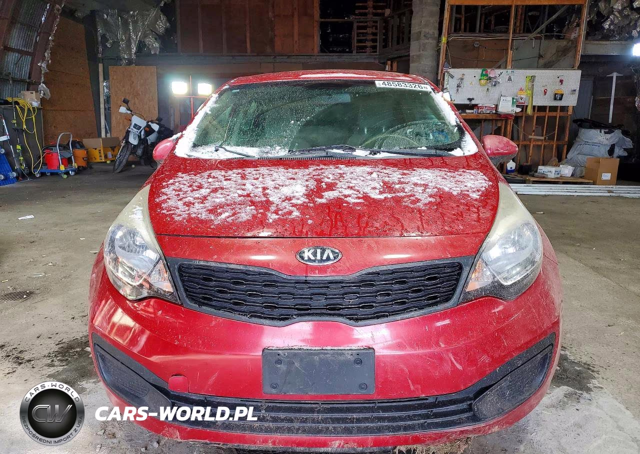 2015 Kia Rio Lx VIN:KNADM4A37F6459888 - 5