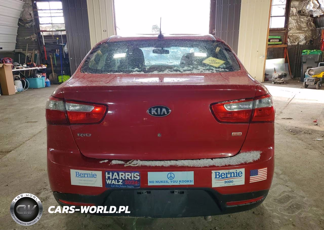 2015 Kia Rio Lx VIN:KNADM4A37F6459888 - 6