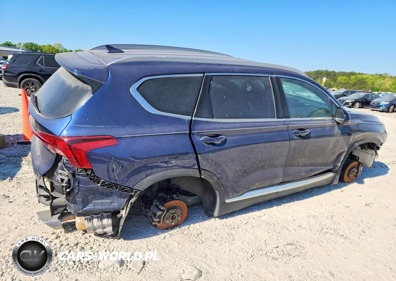 2021 Hyundai Santa Fe Sel VIN:5NMS24AJ9MH329738 - 3