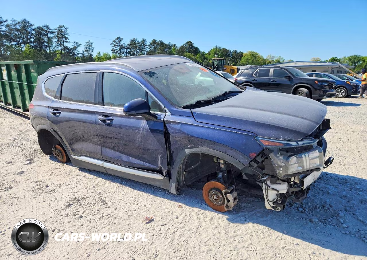 2021 Hyundai Santa Fe Sel VIN:5NMS24AJ9MH329738 - 4