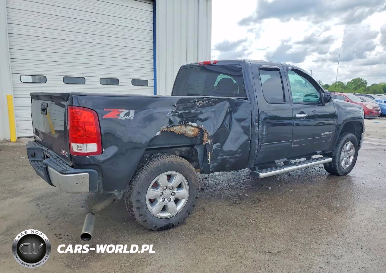 2013 GMC Sierra K1500 Sle VIN:1GTR2VE7XDZ321811 - 3