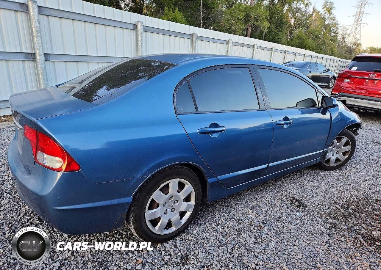 2010 Honda Civic Lx VIN:2HGFA1F5XAH322773 - 3