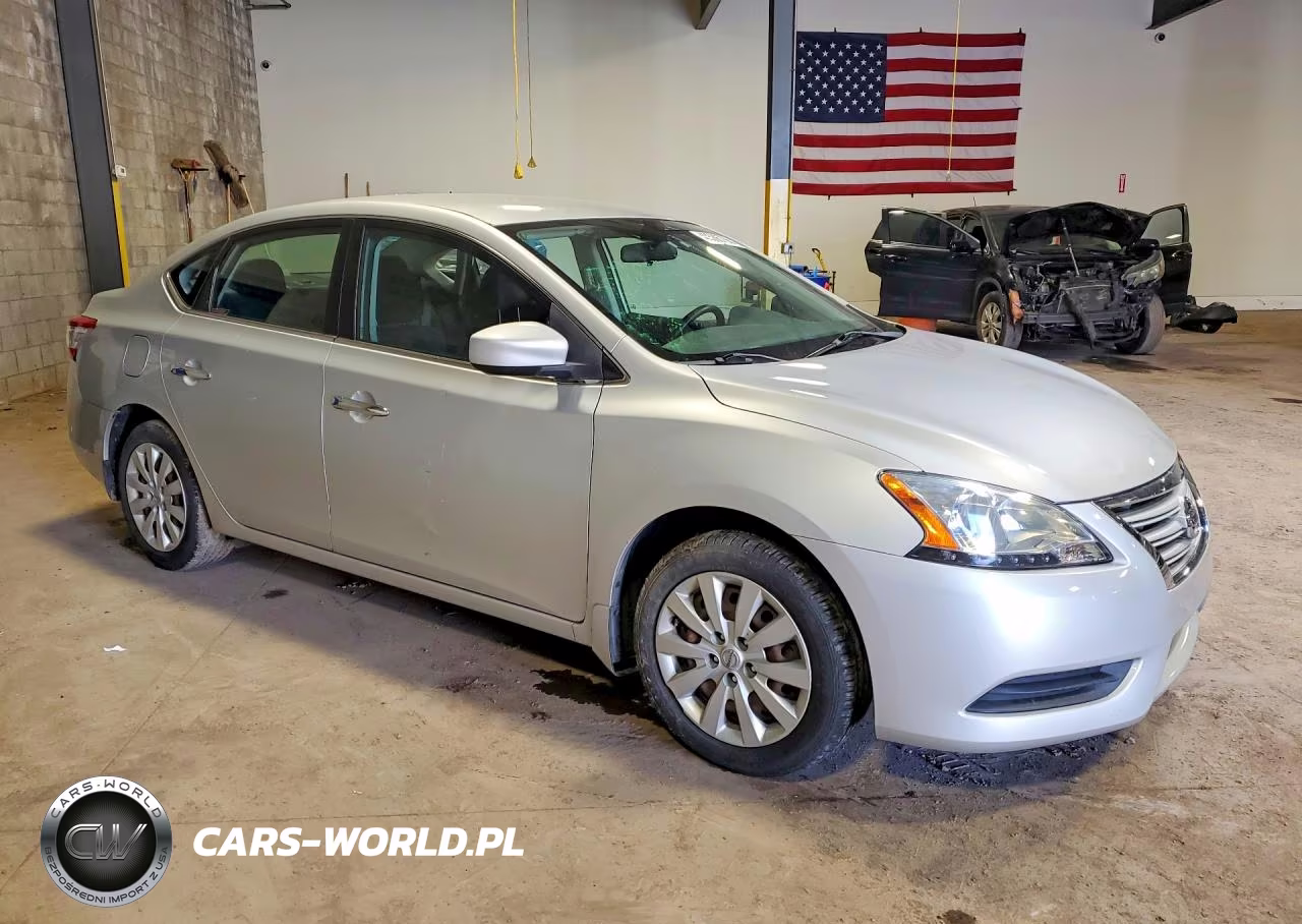 2014 Nissan Sentra Sv VIN:3N1AB7AP3EL681948 - 4