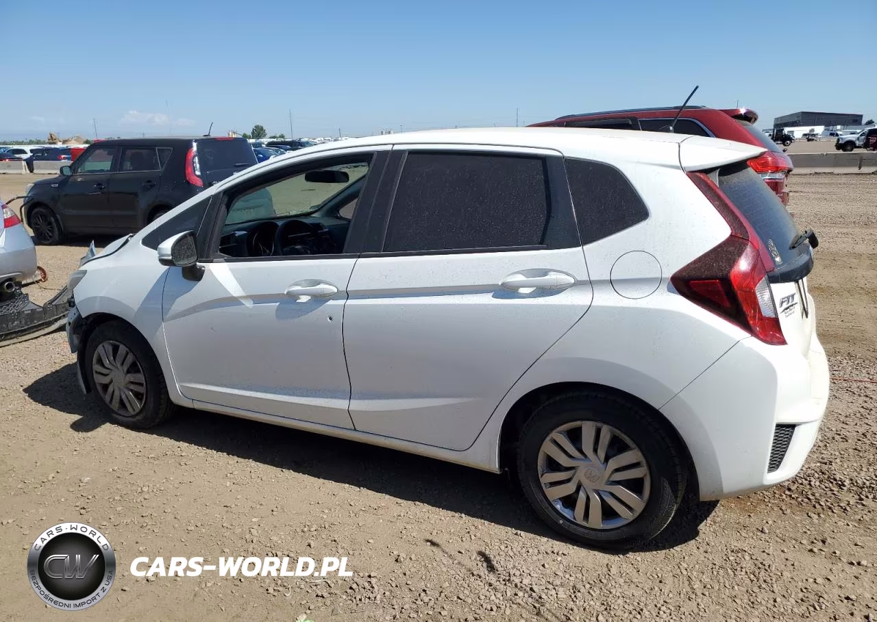 2016 Honda Fit Lx VIN:JHMGK5H53GX045455 - 2