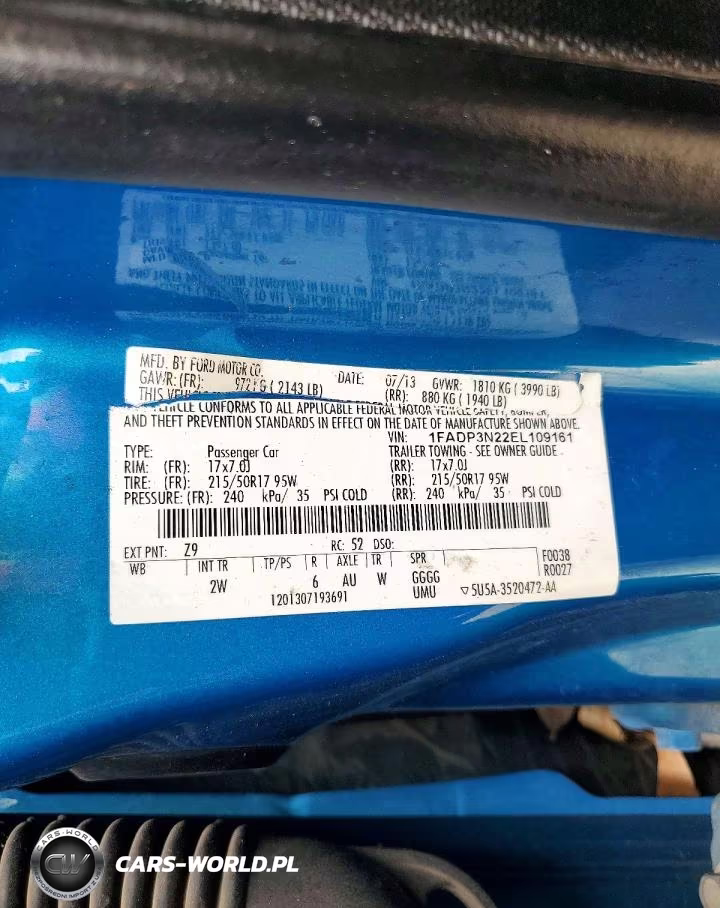2014 Ford Focus Titanium VIN:1FADP3N22EL109161 - 12