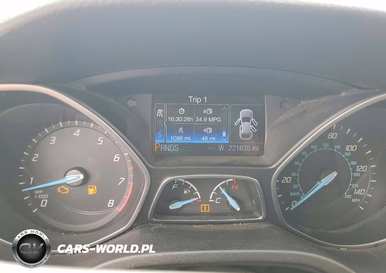 2014 Ford Focus Titanium VIN:1FADP3N22EL109161 - 9