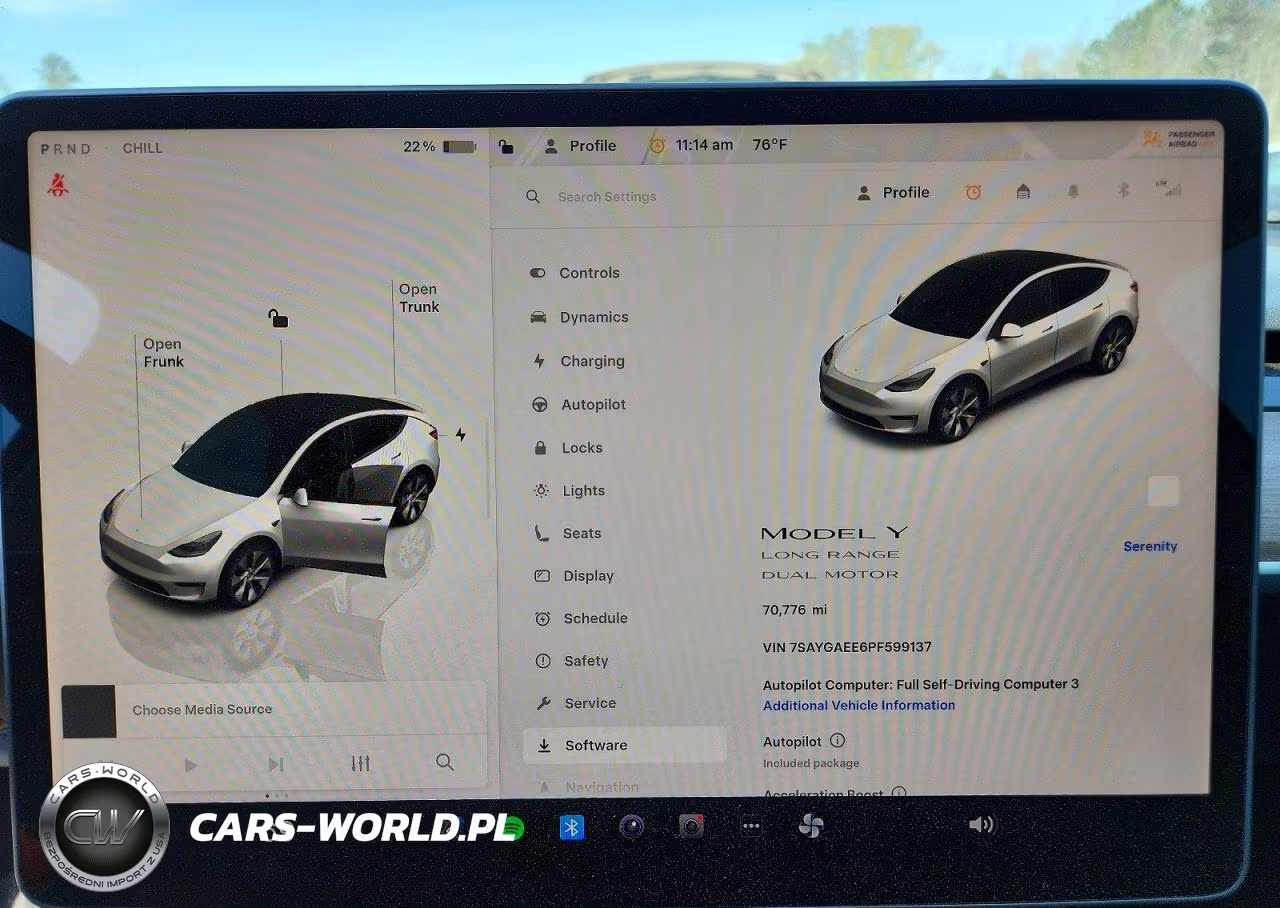 2023 Tesla Model Y VIN:7SAYGAEE6PF599137 - 9