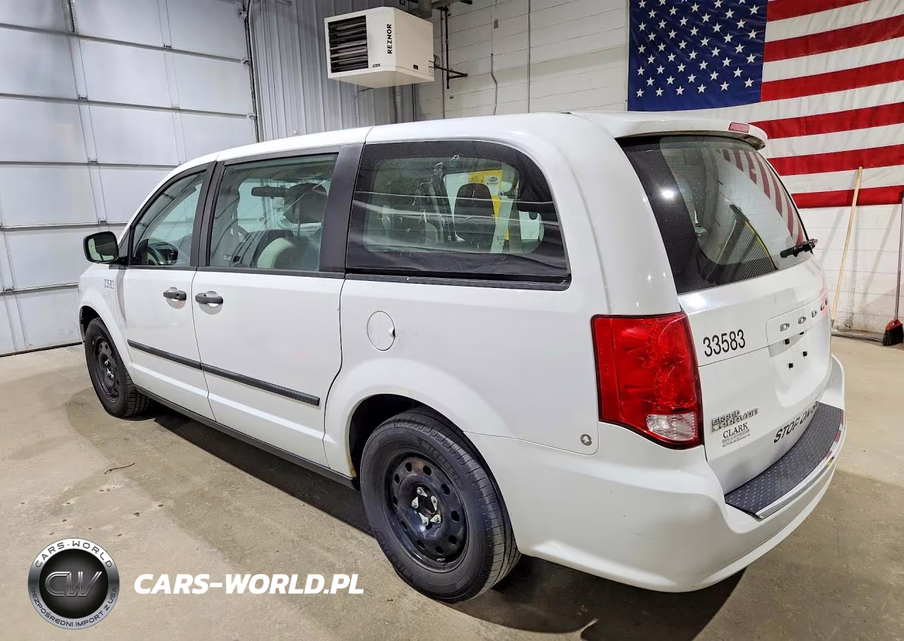 2014 Dodge Grand Caravan Se VIN:2C4RDGBG7ER462440 - 2