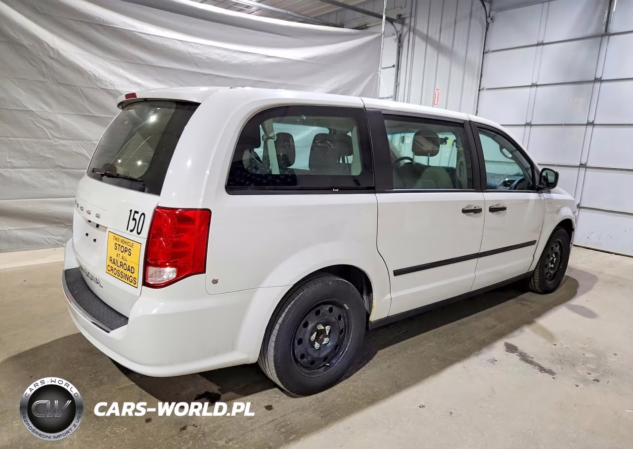 2014 Dodge Grand Caravan Se VIN:2C4RDGBG7ER462440 - 3