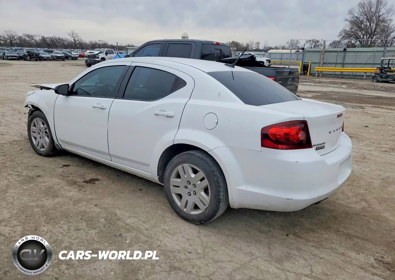 2013 Dodge Avenger Se VIN:1C3CDZAG2DN749395 - 2