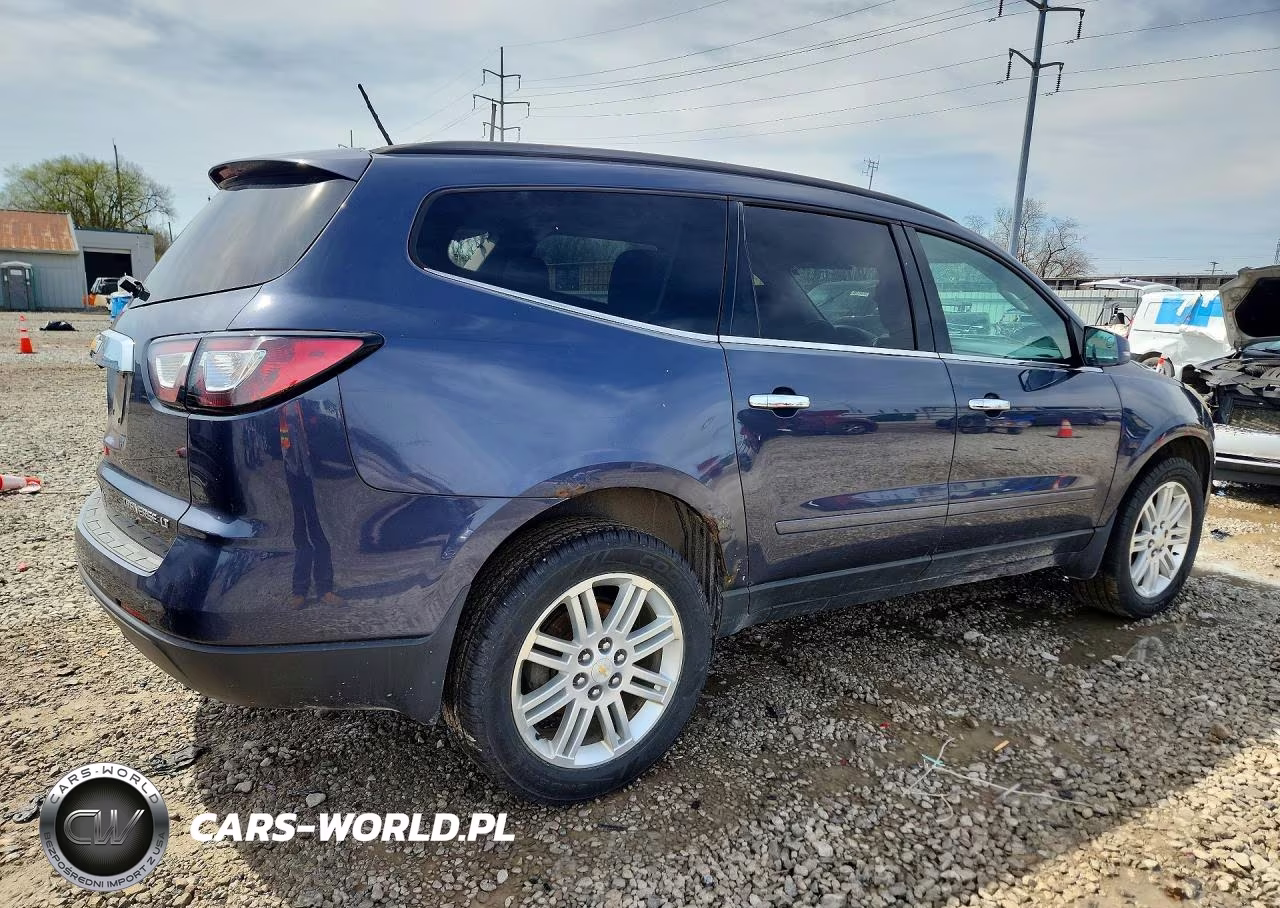 2013 Chevrolet Traverse Lt VIN:1GNKRGKD7DJ181807 - 3