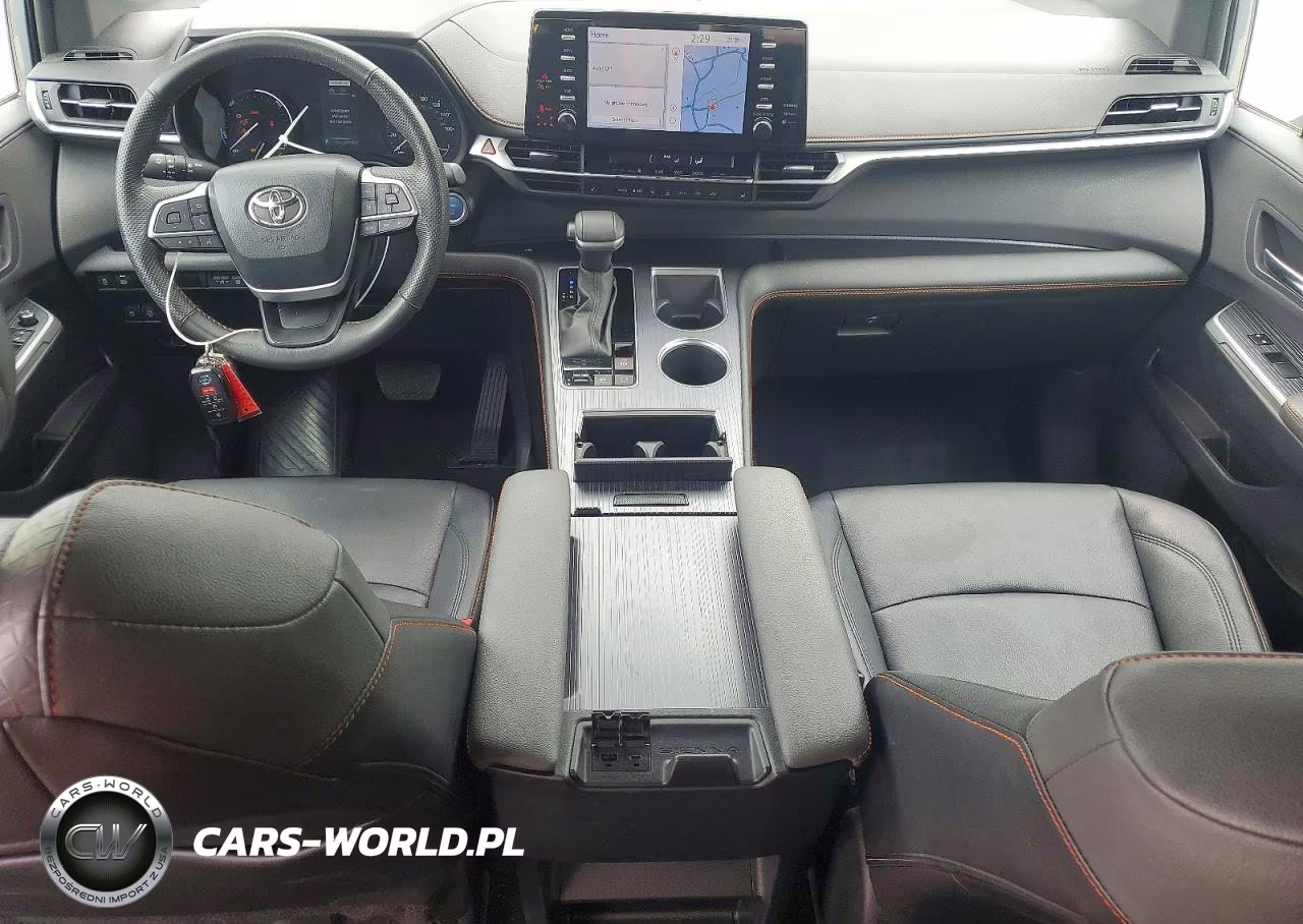 2024 Toyota Sienna Xse 7-Passenger VIN:5TDXRKEC7RS194748 - 8