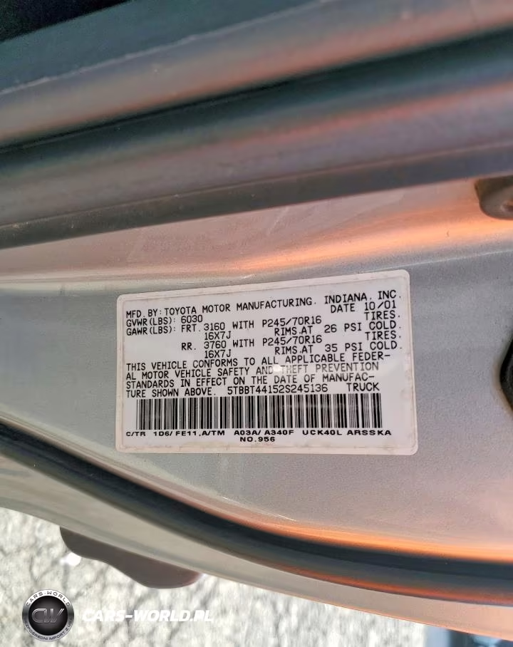 2004 Toyota Tundra Sr5 VIN:5TBBT44194S446119 - 12