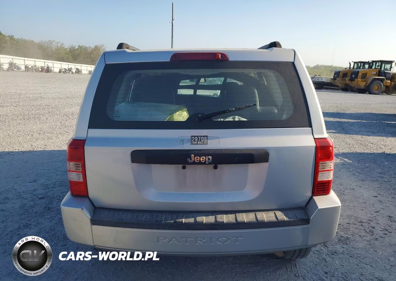2007 Jeep Patriot Sport VIN:1J8FT28W27D342826 - 6