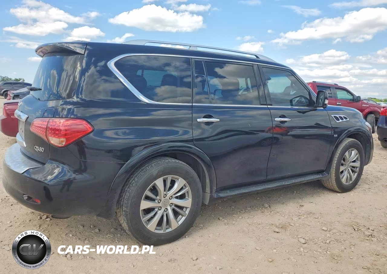 2017 Infiniti Qx80 Base VIN:JN8AZ2NE9H9158312 - 3