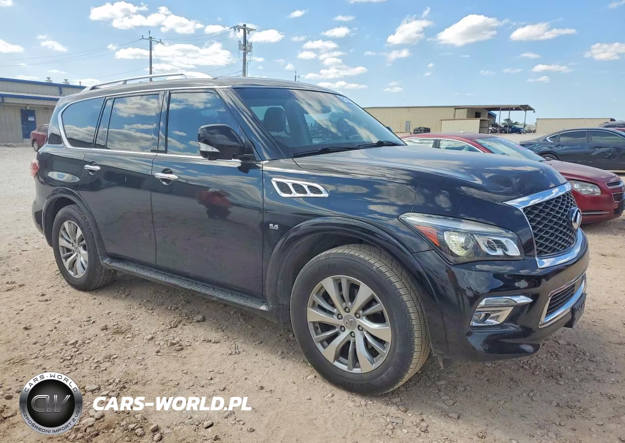 2017 Infiniti Qx80 Base VIN:JN8AZ2NE9H9158312 - 4